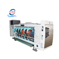 Machine de découpe, de pliage et de collage en ligne à grande vitesse, entièrement automatique et rotative, intelligente D-HFG