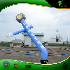 Gonfiabile Pubblicitario <span class=keywords><strong>Blu</strong></span> / Uomo Gonfiabile - Strumento Pubblicitario Danzante e Salutante per Promozioni Autolavaggi e Grandi Inaugurazioni - Product Image 3