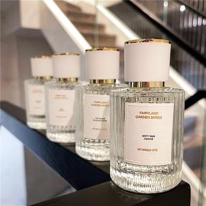 Customize Wholesale Textured <b>Glass</b> <b>Bottle</b> 30ml <b>50ml</b> 100ml Transparent <b>Glass</b> Perfume <b>Bottle</b> - Product Image 4