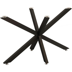 Pieds de table robustes pour dessus en marbre, verre ou bois, emballage pour vente par correspondance, pieds de meubles modernes, pieds de table à manger en métal - Product Image 5
