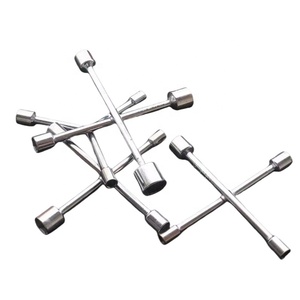 Clé à douille croisée professionnelle 17-19-21-23 mm pour démontage de pneus, outil manuel - Product Image 3