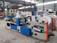 Machine de fabrication de serviettes dentaires, rouleau jetable de pièces
