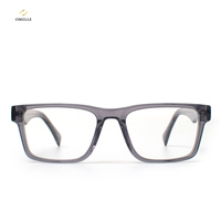 Montures de lunettes épaisses Omelle Top Result Discount Designer, noires, tendance et stylées pour femmes