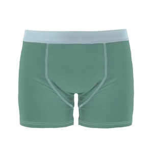 Calzoncillos bóxer duraderos de mezcla de algodón para hombre con cintura de doble costura y ajuste de compresión constante para uso prolongado - Product Image 1