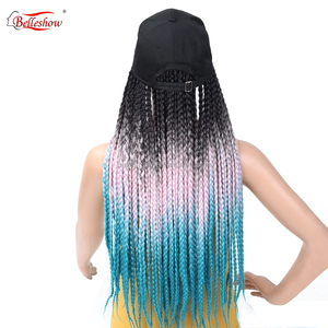 Tomo — mèches synthétiques pour tressage, perruque avec mèches en dégradé, chapeau de <span class=keywords><strong>basket</strong></span>-ball, 3x boîte, offre spéciale - Product Image 6