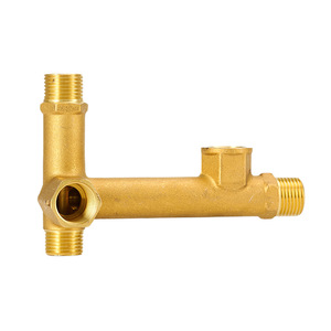 Válvula de Distribución de Agua de Cinco Vías para Estación de Energía Solar, Conector Solar de Placa Plana, Accesorios de Cobre, Conector de Estación de Bombeo - Product Image 2