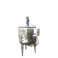 Réservoir de mélange de lotion liquide en acier inoxydable 304 316L Lotion pour le corps Mélangeur de savon liquide Machine cosmétique