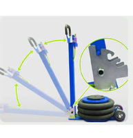 Cric pneumatique AUTEC, outils de réparation automobile, cric à ballon d'air, cric pneumatique de 3 tonnes