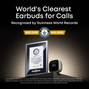 Audífonos Inalámbricos Soundcore <span class=keywords><strong>Liberty</strong></span> 5 <span class=keywords><strong>Pro</strong></span> Max TWS con ANC 4.0, Grabación de Reuniones con IA, Dolby Atmos y Carga Inalámbrica - Product Image 2
