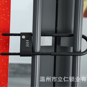 Cerradura de Combinación para Puerta de Vidrio Personalizada, 420mm 350mm de Longitud de Viga, Cerrojo Mecánico Antirrobo para Uso Industrial en Tiendas - Product Image 3