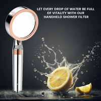 Puissant robinet de douche de bain à haute pression conception de pluie élément filtrant en plastique ABS à la mode inclus pour les hôtels