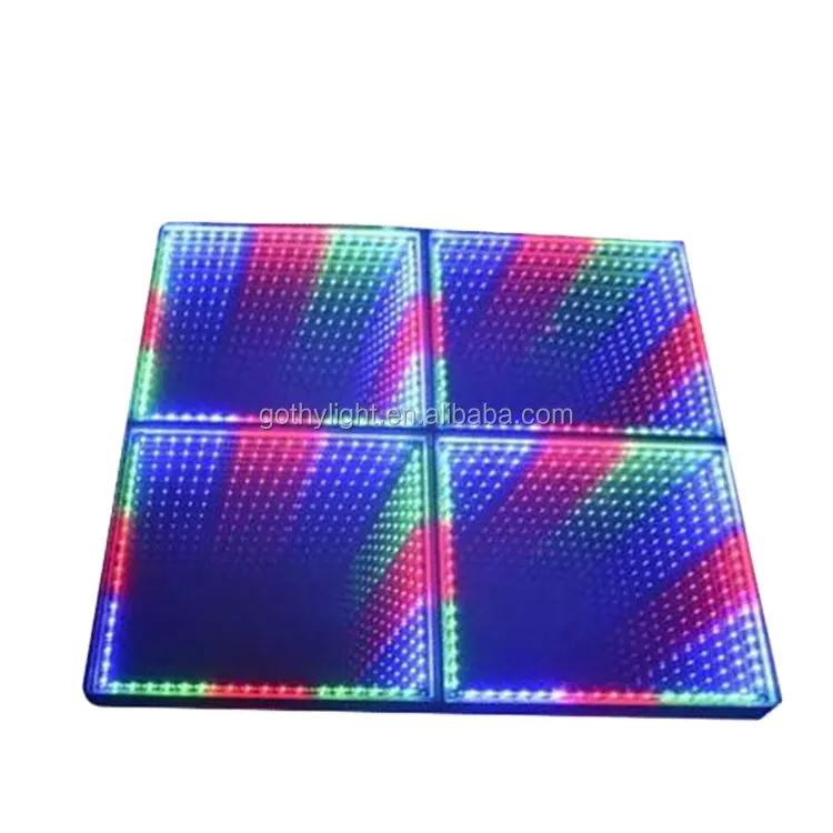 Dj Gehard Spiegel Led Dans Vloertegels Voor Bruiloft Partijen Rgb Magneet 3D Led Dance Floor