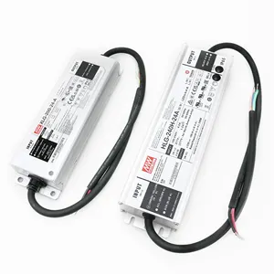 Factory Price MW HLG-240H-24A Waterproof LED Driver 240W 24V LED Outdoor Driver with 7 Years Warranty LED Power Supply.