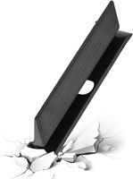 Cache de protection pour disque dur HDD de console PS4 Pro, en plastique noir avec rabat