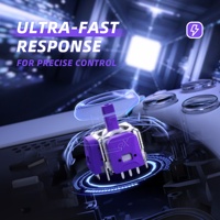 Kit de Mise à Niveau de Joystick à Effet Hall 120 gf avec Carte d'Étalonnage pour Manette PS5