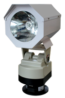 Tête de projecteur orientable à télécommande