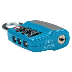 <span class=keywords><strong>Cadenas</strong></span> de bagage <span class=keywords><strong>TSA</strong></span> étanche à <span class=keywords><strong>prix</strong></span> réduit, couleur assortie, 64x35x15mm, en alliage de zinc premium, antivol, à combinaison, pour sac de voyage quotidien - Product Image 2