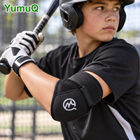 YumuQ – Protège-coude de baseball et softball en polyester pour jeunes et adultes, protection d'entraînement, logo personnalisé, vente en gros