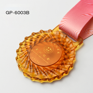 Jadevertu 2024 haut de gamme médaille liuli matériel couleur glaçure cristal pour personnalisé personnaliser cadeau médaille de cristal - Product Image 5