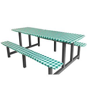 Lusso 3 pezzi eco-friendly PVC <span class=keywords><strong>tovaglia</strong></span> non tessuto impermeabile PEVA <span class=keywords><strong>per</strong></span> esterno appartamento giardino Picnic - Product Image 3