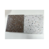 Carreaux de terrazzo en porcelaine mate au design moderne, résistants aux acides et à l'usure, épaisseur 3 mm/8 mm, imitation brique, texture murale
