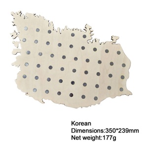 Wooden Wholesale Pouch Frame <b>Hook</b> Collection Gloves Hanger Hat Price Rack Custom Magnetic Small for Tee and Ball Marker Holder - Product Image 3