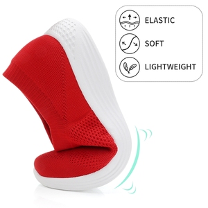 Mocassins en maille tricotée pour <span class=keywords><strong>femme</strong></span>, chaussures <span class=keywords><strong>de</strong></span> Tennis, <span class=keywords><strong>de</strong></span> course, <span class=keywords><strong>de</strong></span> marche, solides, en tissu <span class=keywords><strong>de</strong></span> coton EVA, <span class=keywords><strong>de</strong></span> haute qualité, nouvelle collection - Product Image 4