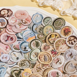 30 <b>Stickers</b> Per <b>Pack</b> Spring Arrival Series Self-adhesive Matte Varnished Paper Die Cut Holiday Decoration <b>Stickers</b> for Planner - Product Image 4