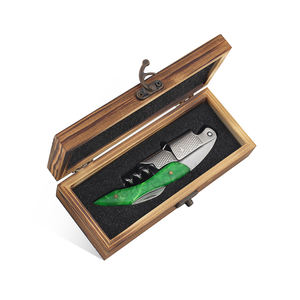 Emballage en résine de différentes couleurs Ouvre-bouteille de clé de vin Tire-bouchon à vin Boîte cadeau Noir Tire-bouchon multifonction de luxe personnalisé - Product Image 3