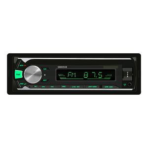 Bosion — lecteur mp3 pour voiture, stéréo, avec bluetooth, FM, USB, Radio, avec télécommande, 12V, 1 Din - Product Image 1
