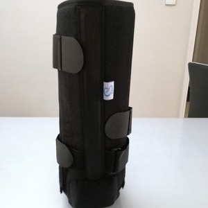 Medical Grade Calf Brace Over <b>Ankle</b> <b>Support</b> Sml Black Unisex Joint Fixation Brace - Product Image 2