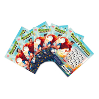 Billets de loterie de football Scratch Off Instan Win Cartes de jeu, conception gratuite, gameplay personnalisable et taux de victoire