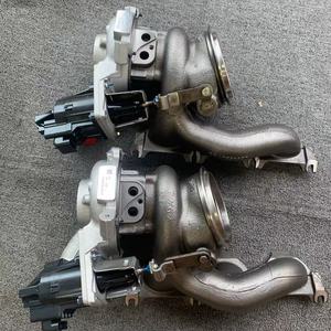 AUFERAY Compatible con M5 F10 M6 S63B44 4.4L V8 <span class=keywords><strong>Twin</strong></span>-<span class=keywords><strong>Turbo</strong></span> OE 11652400536 Conjunto de Turbocompresor de Aleación de Níquel de Alta Calidad con Garantía de 12 Meses - Product Image 6