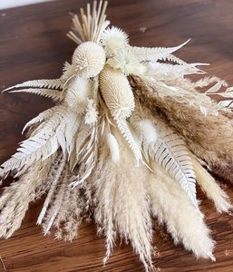 Arreglo <span class=keywords><strong>de</strong></span> Hierba <span class=keywords><strong>de</strong></span> Pampas Seca Natural - Decoración Rústica Boho para Bodas, Oficinas, Fiestas, Ramos <span class=keywords><strong>de</strong></span> <span class=keywords><strong>Novia</strong></span> y Damas <span class=keywords><strong>de</strong></span> Honor - Product Image 6