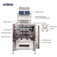 Multifunctional Automatic Wrapping Gluing High-Accuracy 12-Row Sachet Film Granule Filling Machine White Sugar Sea Salt Flavored