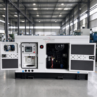 Groupe électrogène diesel insonorisé Ricardo série 20KW 30KW 40KW, puissance de pointe, 50Hz/60Hz, 4 cylindres, prix usine
