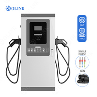 Olink Venta al por mayor cargador rápido eléctrico cargas impermeables vehículo eléctrico móvil DC CCS2 EV estación de carga
