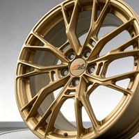 Jantes en aluminium forgé concaves dorées de 15, 16, 17, 18, 19 pouces, 5*100, 5*108, 5*114.3 pour Audi, Mercedes AMG, BMW E46, E38, E21