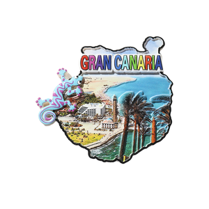 Imanes De Resina 3D Espana Personalizado Lanzarote Gran Canaria <span class=keywords><strong>Valencia</strong></span> Madrid Toledo España Imán De Nevera Para Recuerdos - Product Image 3