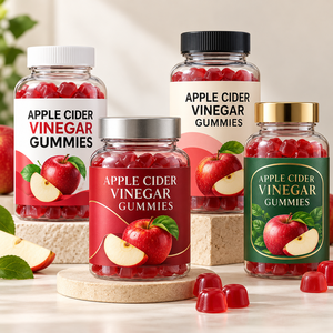 Gummies au vinaigre de cidre de pomme Marque privée Complément alimentaire à base de plantes Soutien digestif Fabricant OEM ODM - Product Image 4