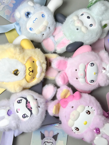 Venta al por Mayor de Cajas Misteriosas Coleccionables de la Serie Diamond Bunny Baby de los Personajes de Sanrio, KUROMI y <span class=keywords><strong>My</strong></span> <span class=keywords><strong>Melody</strong></span> - Product Image 2