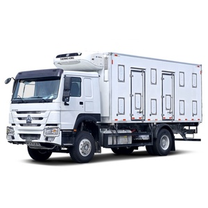 รถบรรทุกห้องเย็น SINOTRUK HOWO 4x2 สำหรับขนส่งลูกไก่แบบสด รถส่งไก่แรกเกิดแบบเกียร์ธรรมดา รถขนส่งลูกไก่ - Product Image 1