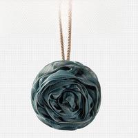 Éponge de douche en maille rose 70G en gros, en stock, grande éponge bulle pour le bain, brosse de nettoyage corporel en PE