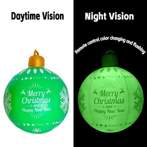 Bola Gigante Inflable Transparente <span class=keywords><strong>de</strong></span> <span class=keywords><strong>Navidad</strong></span> 2025 <span class=keywords><strong>de</strong></span> 60 cm <span class=keywords><strong>con</strong></span> <span class=keywords><strong>Luces</strong></span>, Adornos Navideños, Esfera Decorada Inflable <span class=keywords><strong>de</strong></span> PVC para <span class=keywords><strong>Navidad</strong></span> - Product Image 4
