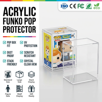Boîte de protection rigide transparente en acrylique pour Funko Pop, vente en gros