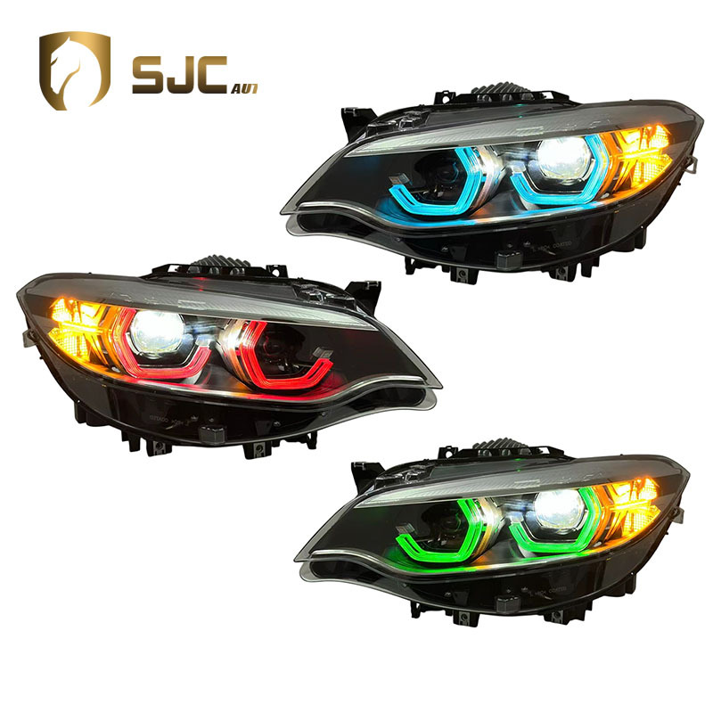 Sjc Exclusive New Auto Parts Rgb Spoon Style Front Headlight Assembly For BMW 2 Series F22 F87 LED