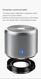 Altavoz inalámbrico de dientes azules, radiador de graves personalizado, graves mejorados y sonido de alta definición, perfecto para el hogar, la playa, camping - Product Image 2