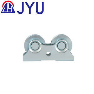 Rouleau à rainure en Y de conception traditionnelle en acier à haute teneur en carbone Double roues poulie <span class=keywords><strong>roue</strong></span> de piste <span class=keywords><strong>pour</strong></span> porte coulissante rouleaux de fenêtre rainurés - Product Image 6