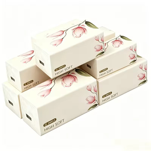 Pañuelos Faciales Impresos Personalizados, Suministro Directo de Fábrica, Marca OEM, Pañuelos Faciales Comerciales para el Hogar - Product Image 3