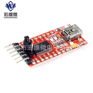 Módulo Hongwei Micro FT232RL USB a TTL, Placa de Comunicación Serial de 3.3V 5V - Product Image 1